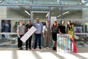 Hochschule Niederrhein mit „Print to go“ auf der Munich Fabric Start