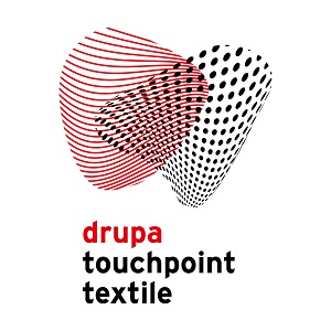 drupa touchpoint textile Logo Messe Duesseldorf