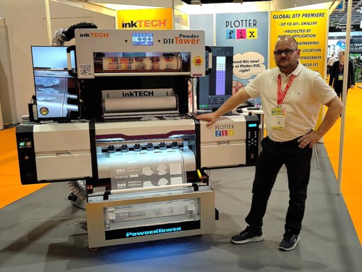 Mike Heuschkel von inkTECH auf der FESPA
