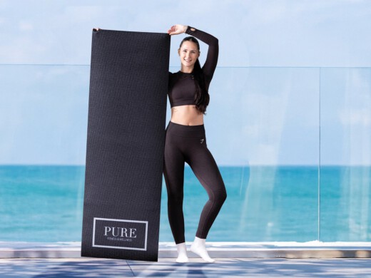 Yogamatte als Werbemittel von Photofabrics