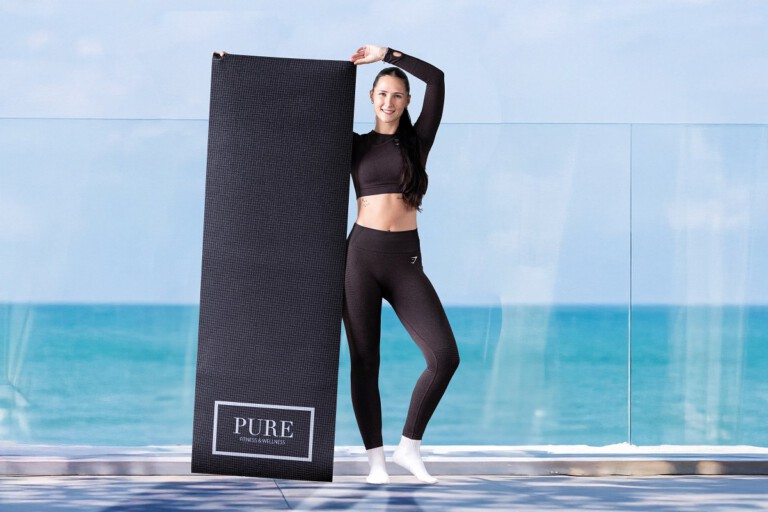Yogamatte als Werbemittel von Photofabrics