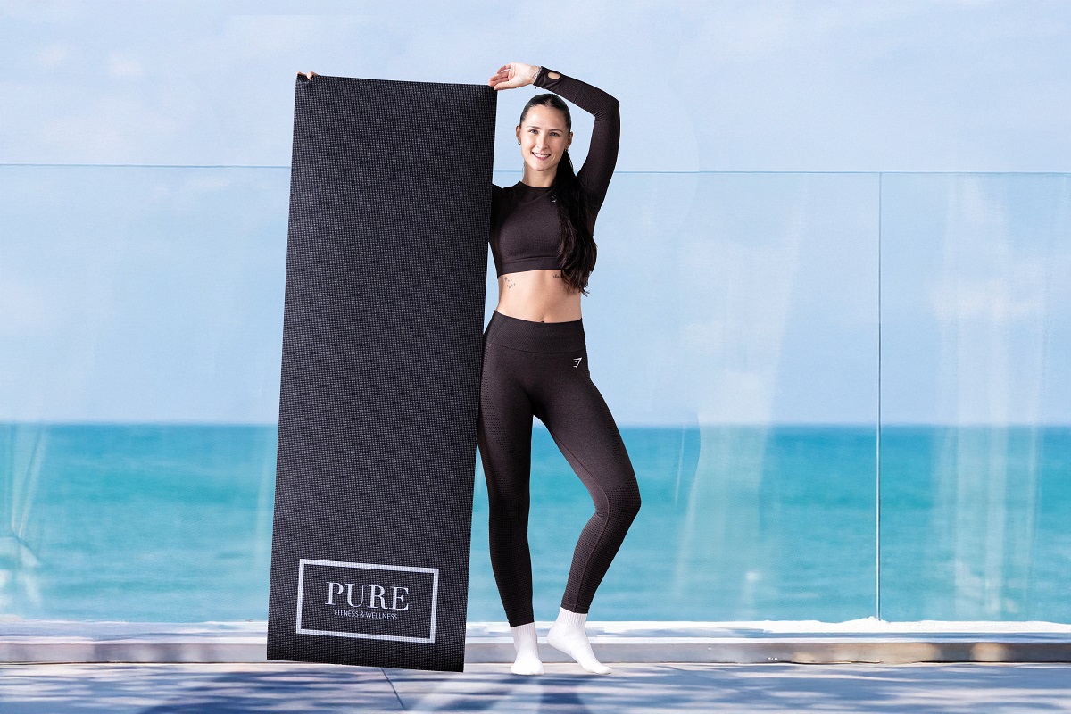 Yogamatte als Werbemittel von Photofabrics