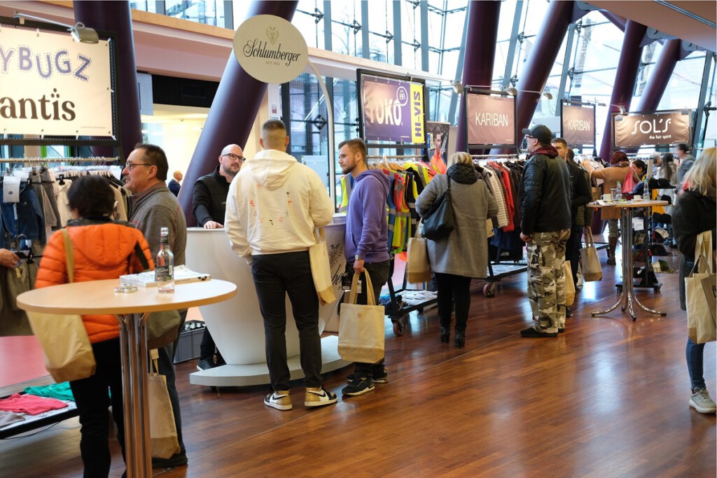 Szene einer Roadshow von Cotton Classics