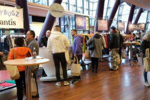 Szene einer Roadshow von Cotton Classics