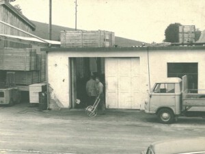 Grünig in der Garage 1967