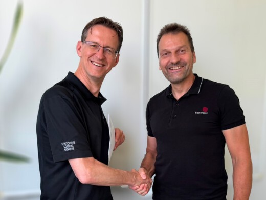 Marcel Grünig und Andreas Ferndriger von der Grünig SignTronic