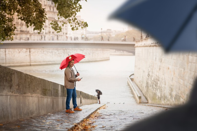 Regen- und Sonnenschirme von FARE als Werbemittel