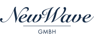 New Wave GmbH Logo 2026 BLAU