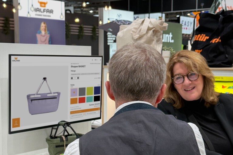 HALFAR stärkt den Werbemittelhandel mit neuem Online-Konfigurator