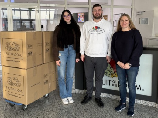 Azubis von Fruit of the Loom