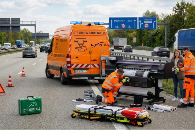 Die DTF-Pannenhelfer sind auf der Straße