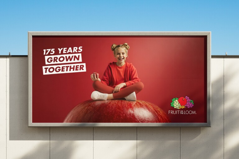 Fruit of the Loom lanciert Jubiläumskampagne „Grown Together"