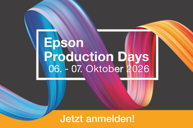Lösungen für die personalisierte Produktion bei den Epson Production Days 2026