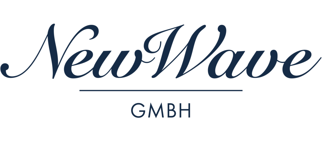 New Wave GmbH Logo 2026 BLAU